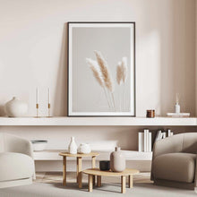 Load image into Gallery viewer, Neutral Aesthetic Pampas | Framed Print