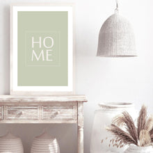 Load image into Gallery viewer, Matisse Sage Home | Framed Print