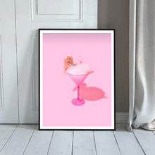 Load image into Gallery viewer, Barbie Cocktail | Framed Print