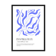 Load image into Gallery viewer, Inspiration Definition | Framed Print