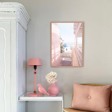 Load image into Gallery viewer, Greece Santorini Pink II | Framed Print