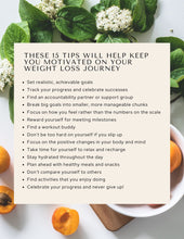 Load image into Gallery viewer, Motivational Weight Loss Journal eBook