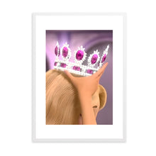 Load image into Gallery viewer, Barbie Crown | Framed Print