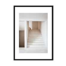 Load image into Gallery viewer, Neutral Aesthetic Stairs II | Framed Print