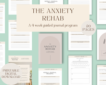 Load image into Gallery viewer, The Anxiety Rehab 4 Week Guided Journal Program eBook