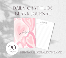 Load image into Gallery viewer, Be Grateful Daily Gratitude Blank Journal