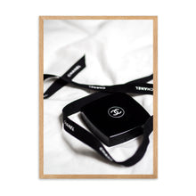 Load image into Gallery viewer, Designer Ribbon Black | Framed Print