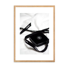 Load image into Gallery viewer, Designer Ribbon Black | Framed Print