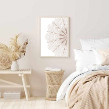 Load image into Gallery viewer, Mandala White | Framed Print
