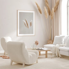Load image into Gallery viewer, Neutral Aesthetic Pampas | Framed Print