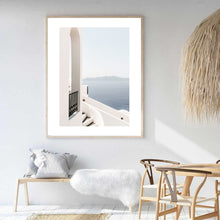 Load image into Gallery viewer, Greece Santorini White I | Framed Print