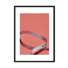 Load image into Gallery viewer, Designer Ribbon Orange | Framed Print