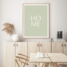 Load image into Gallery viewer, Matisse Sage Home | Framed Print