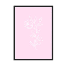 Load image into Gallery viewer, Matisse Flowers Pink | Framed Print