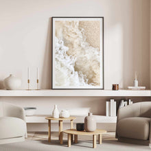 Load image into Gallery viewer, Coastal Neutral Beach | Framed Print