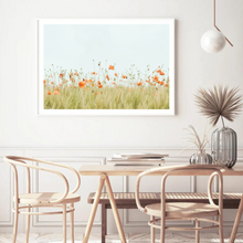 Load image into Gallery viewer, Poppies Landscape | Art Print