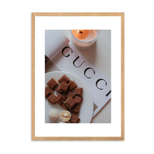 Load image into Gallery viewer, Chocolate & Candles | Framed Print