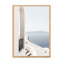 Load image into Gallery viewer, Greece Santorini White I | Framed Print