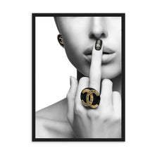 Load image into Gallery viewer, Rude Secrets | Framed Print