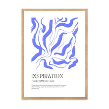 Load image into Gallery viewer, Inspiration Definition | Framed Print