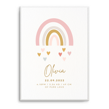 Load image into Gallery viewer, Personalised Baby Rainbow