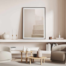 Load image into Gallery viewer, Neutral Aesthetic Stairs I | Framed Print