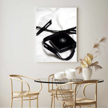 Load image into Gallery viewer, Designer Ribbon Black | Framed Print