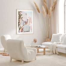 Load image into Gallery viewer, Greece Santorini Pink III | Framed Print