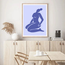 Load image into Gallery viewer, Matisse Blue II | Framed Print