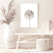 Load image into Gallery viewer, Neutral Dandelion | Framed Print