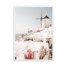Load image into Gallery viewer, Greece Santorini White II | Framed Print