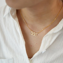 Load image into Gallery viewer, Angel Number Necklaces (Plain Font)