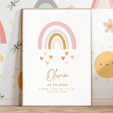 Load image into Gallery viewer, Personalised Baby Rainbow