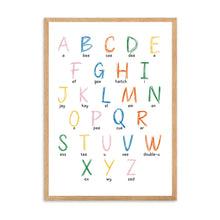Load image into Gallery viewer, Alphabet Chart | Framed Print