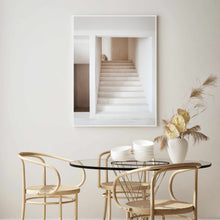 Load image into Gallery viewer, Neutral Aesthetic Stairs II | Framed Print