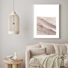 Load image into Gallery viewer, Neutral Aesthetic Sand Dune | Framed Print