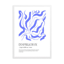 Load image into Gallery viewer, Inspiration Definition | Framed Print