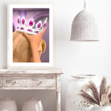Load image into Gallery viewer, Barbie Crown | Framed Print