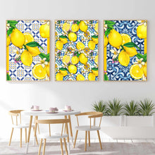 Load image into Gallery viewer, Italian Lemons Set of 3 | Gallery Wall