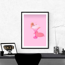 Load image into Gallery viewer, Barbie Cocktail | Framed Print