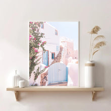 Load image into Gallery viewer, Greece Santorini Pink III | Framed Print