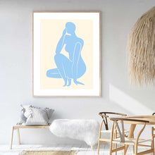 Load image into Gallery viewer, Matisse Blue & Lemon II | Framed Print