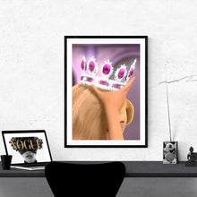 Load image into Gallery viewer, Barbie Crown | Framed Print