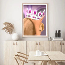 Load image into Gallery viewer, Barbie Crown | Framed Print
