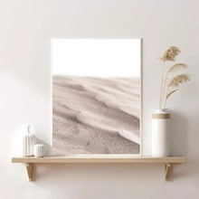 Load image into Gallery viewer, Neutral Aesthetic Sand Dune | Framed Print