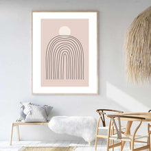 Load image into Gallery viewer, Matisse Rainbow Pink | Framed Print