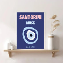 Load image into Gallery viewer, Matisse Santorini | Framed Print