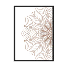 Load image into Gallery viewer, Mandala White | Framed Print