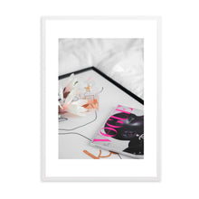 Load image into Gallery viewer, Perfume & Magazines | Framed Print