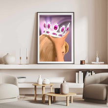 Load image into Gallery viewer, Barbie Crown | Framed Print